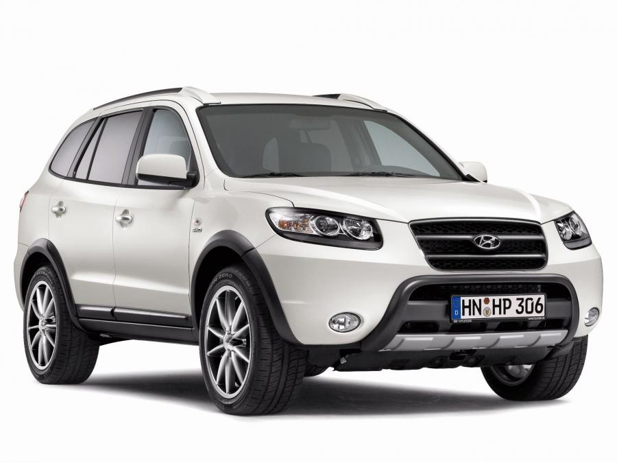 Hyundai Santa Fe Vanilla White '2007